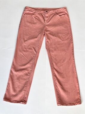 Chico’s So Slimming Girlfriend Ankle Jeans Pink Size 2.5 US 14